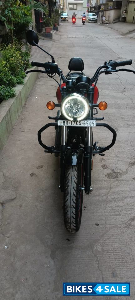 Red And Black Royal Enfield Meteor 350 Fireball