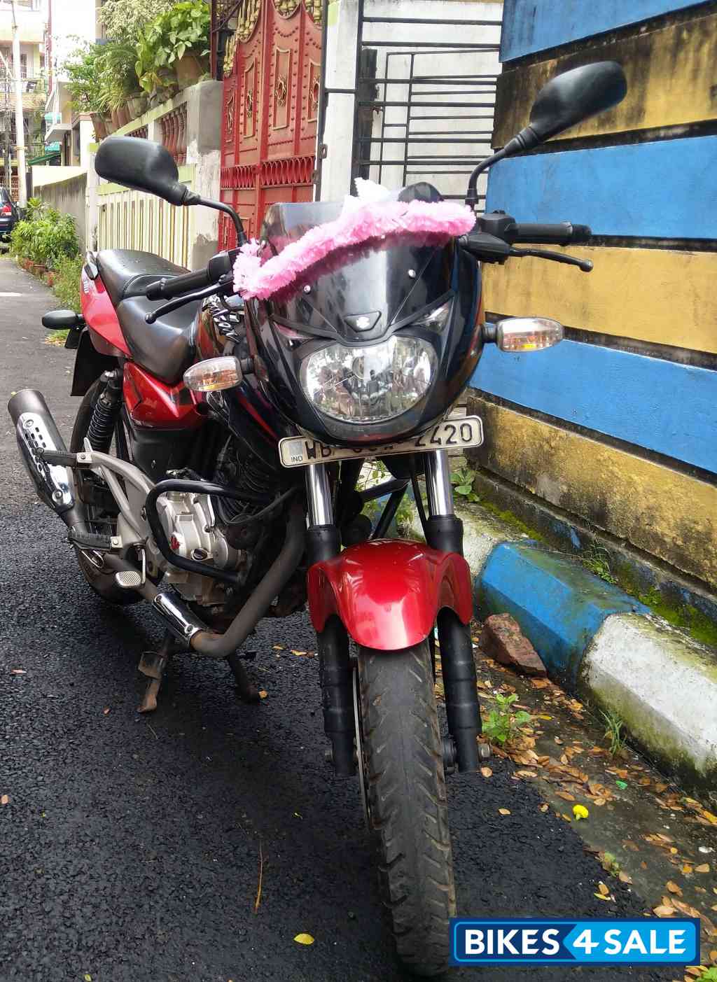 Red & Black Bajaj Pulsar 180 DTSi