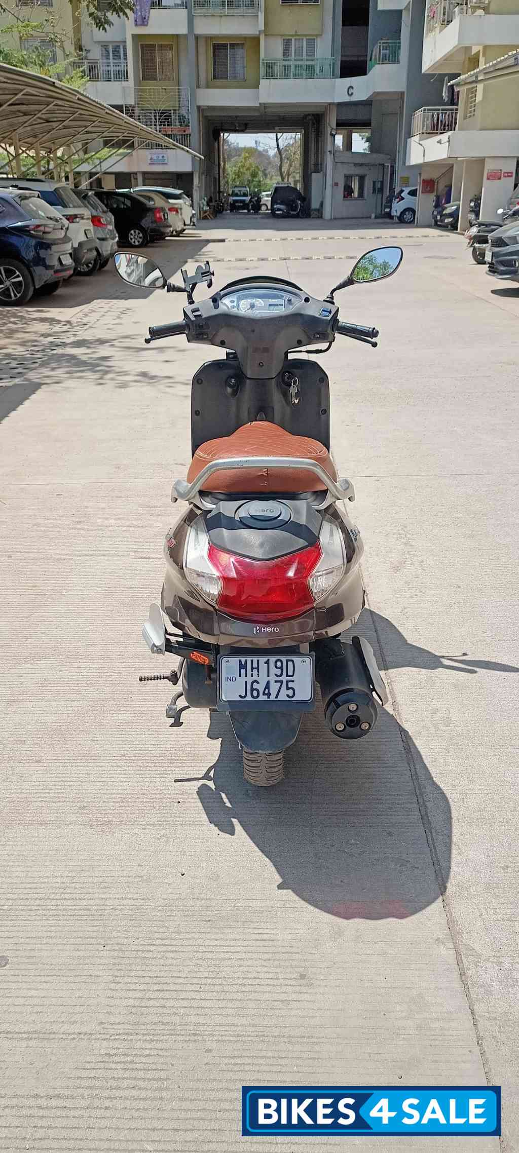 Brown Hero Destini 125