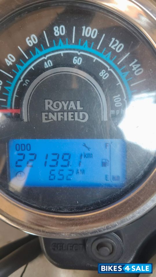 Marine Blue Royal Enfield Thunderbird 350