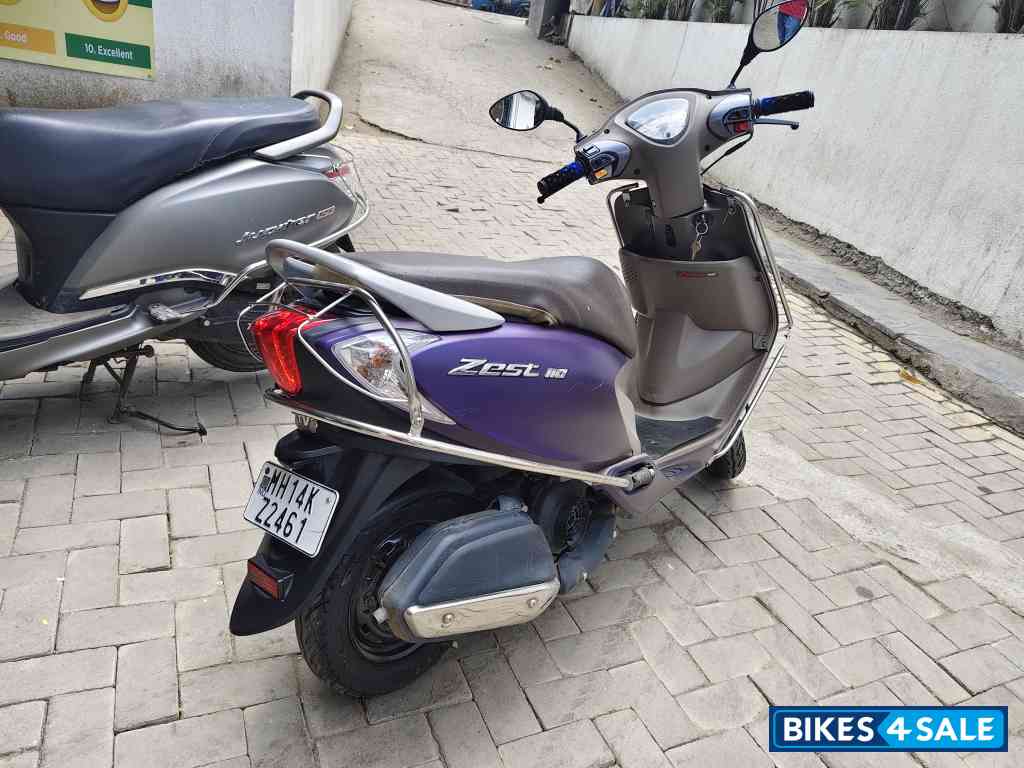 Purple TVS Zest 110 Matte Series