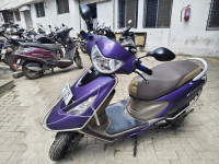Purple TVS Zest 110 Matte Series