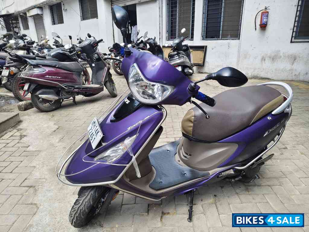 Purple TVS Zest 110 Matte Series