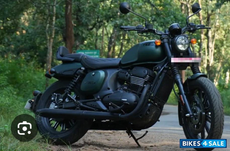 Green Yezdi Roadster 2025