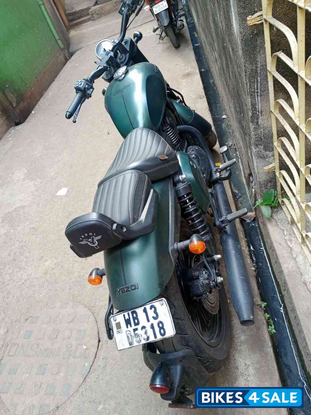 Green Yezdi Roadster 2025