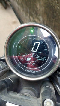 Green Yezdi Roadster 2025