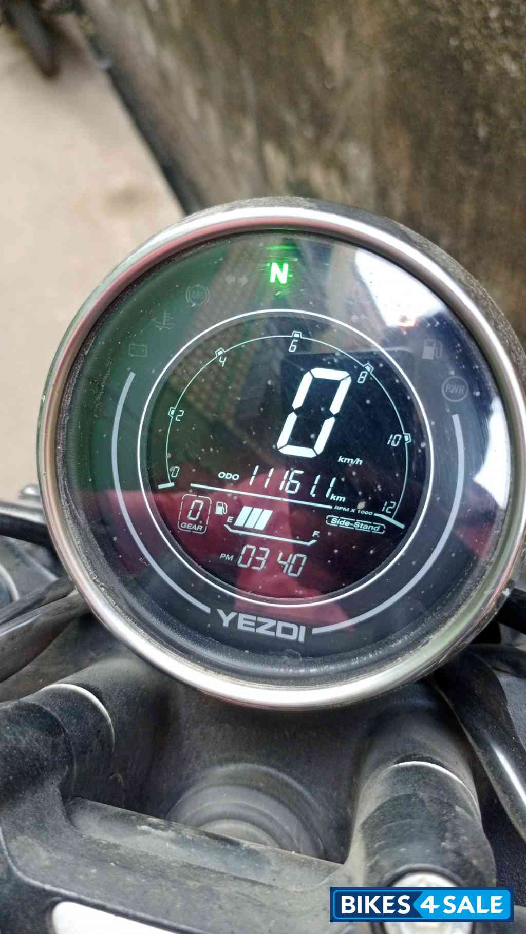 Green Yezdi Roadster 2025