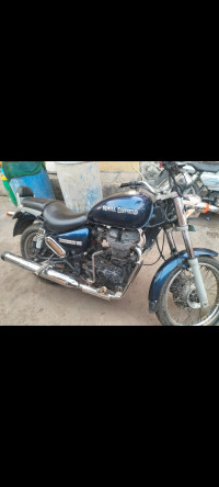 Blue Royal Enfield Thunderbird 350