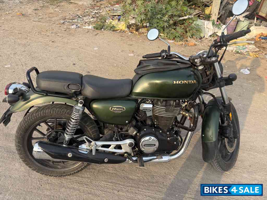Matte Marshal Green Honda CB350 DLX Pro