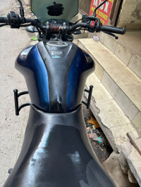 Blue Yamaha FZ-S