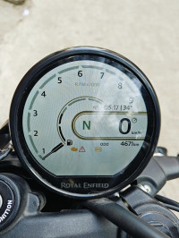 Playa Black Royal Enfield Guerrilla 450 Dash