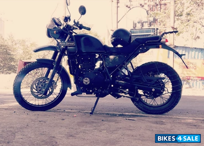 Black Royal Enfield Himalayan