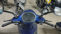 Blue Bajaj Chetak Premium