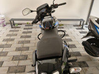 Black And Blue Bajaj Pulsar 150 Twin Disc BS6