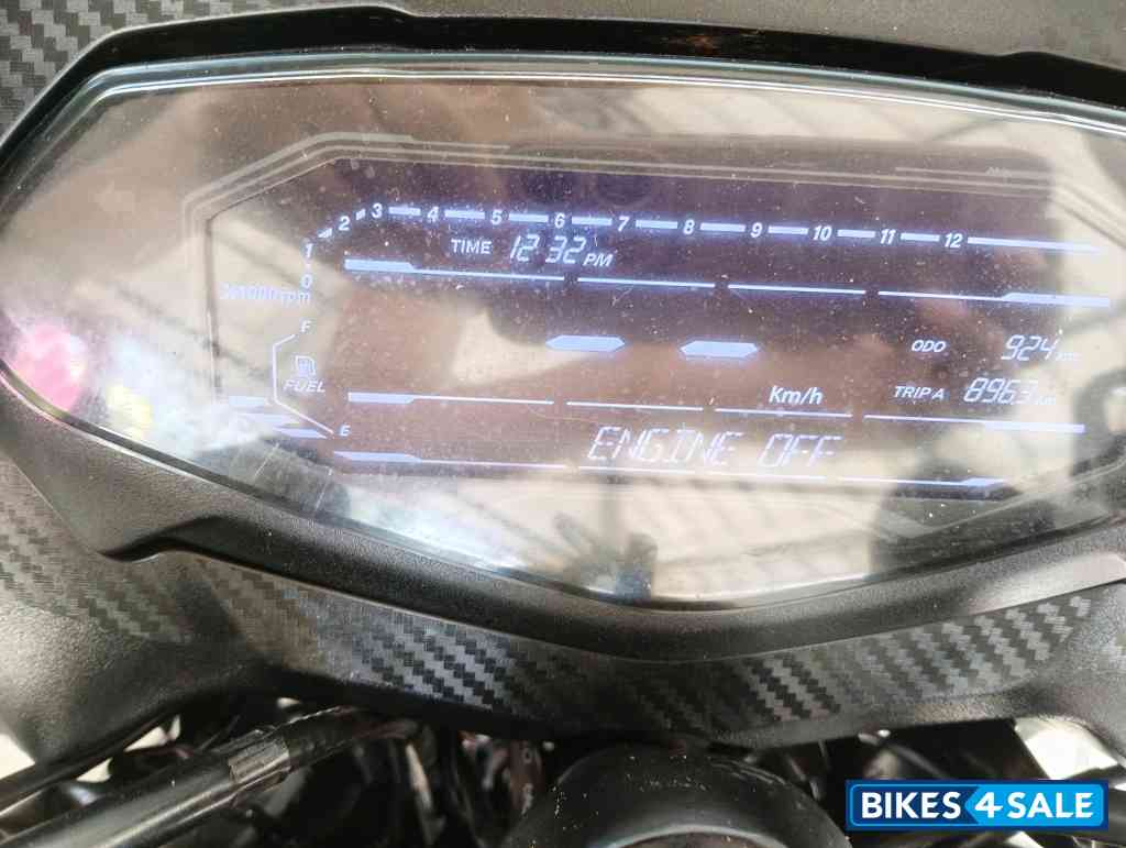 Black And Blue Bajaj Pulsar 150 Twin Disc BS6