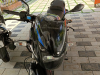 Black And Blue Bajaj Pulsar 150 Twin Disc BS6