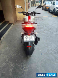 White TVS Apache RTR 200 4V ABS