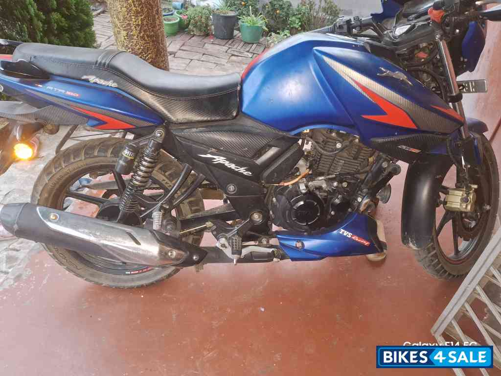 Matt Blue TVS Apache RTR 160 BS VI