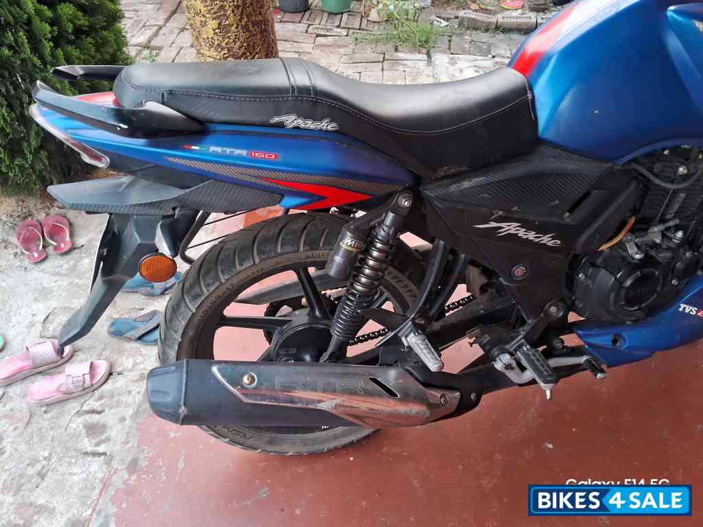 Matt Blue TVS Apache RTR 160 BS VI