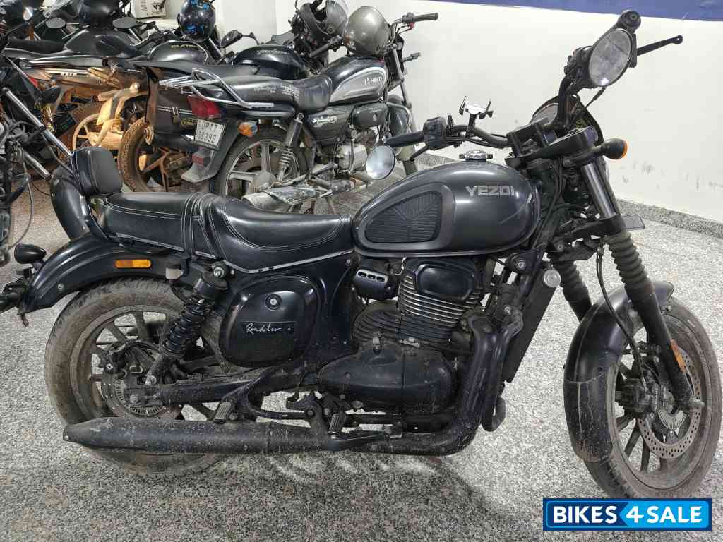 Smoke Grey Yezdi Roadster Dark