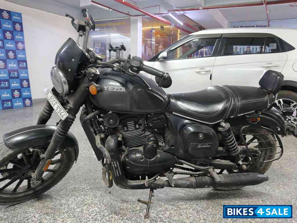 Smoke Grey Yezdi Roadster Dark