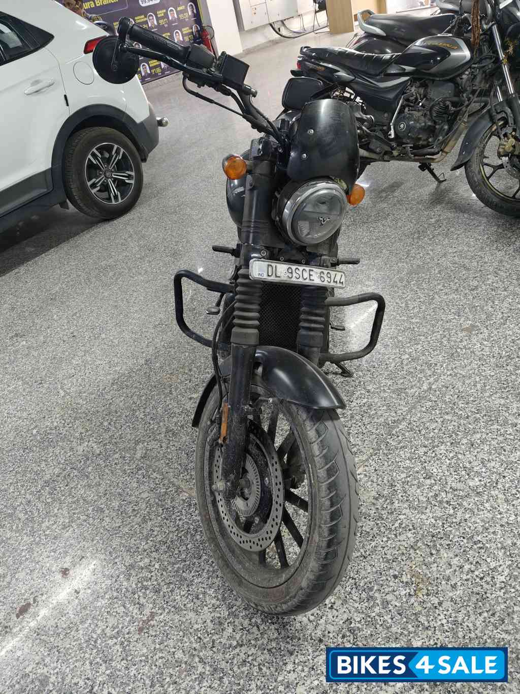 Smoke Grey Yezdi Roadster Dark