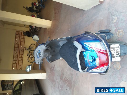 Trance Blue Metallic Honda Activa 5G
