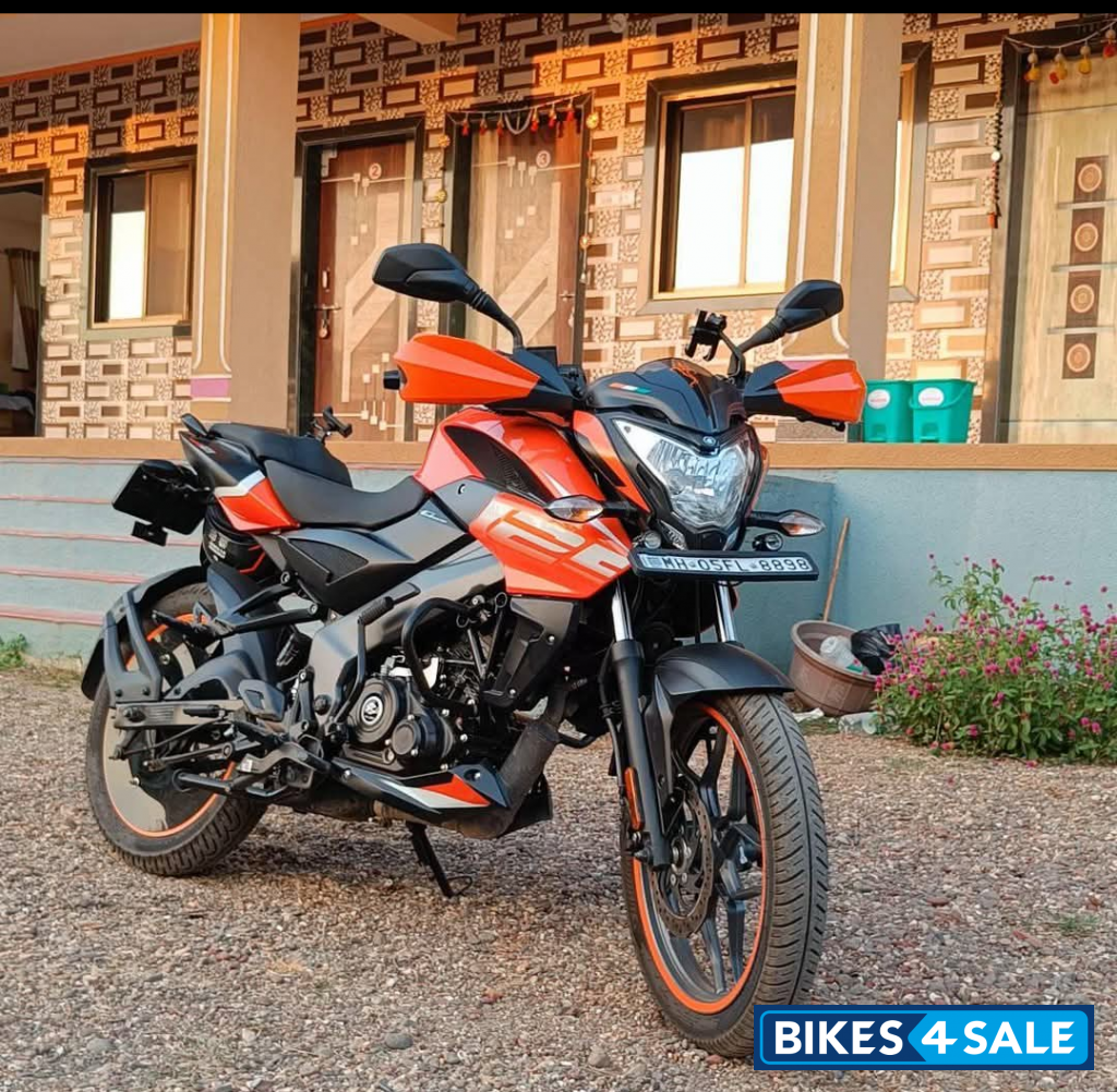 Orange Black Bajaj Pulsar NS125 BS6