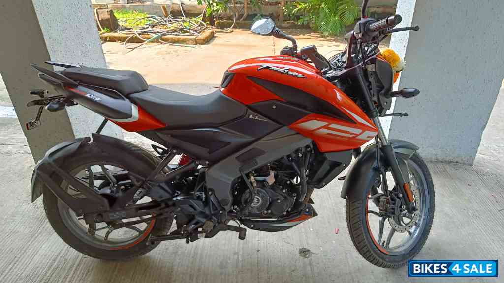 Orange Black Bajaj Pulsar NS125 BS6