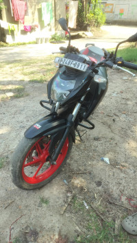 Matte Black TVS Apache RTR 160 4V Special Edition