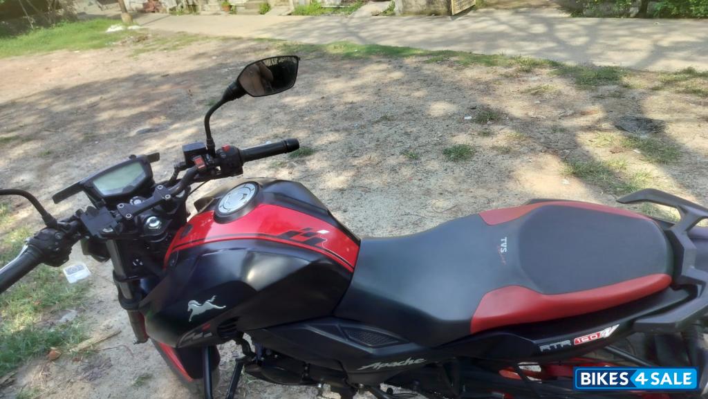 Matte Black TVS Apache RTR 160 4V Special Edition