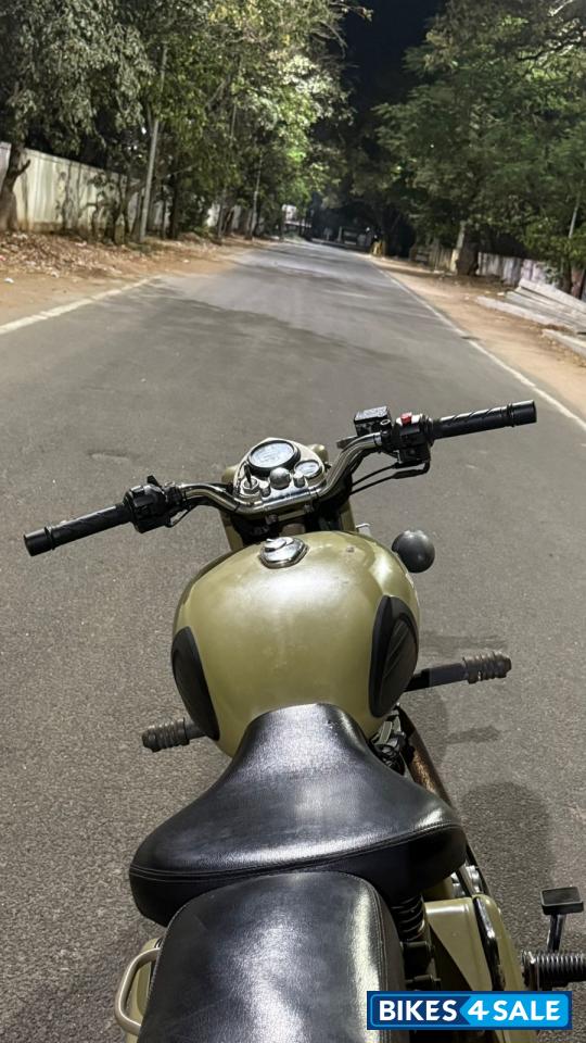 Brown Royal Enfield Classic Desert Storm