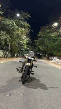 Brown Royal Enfield Classic Desert Storm