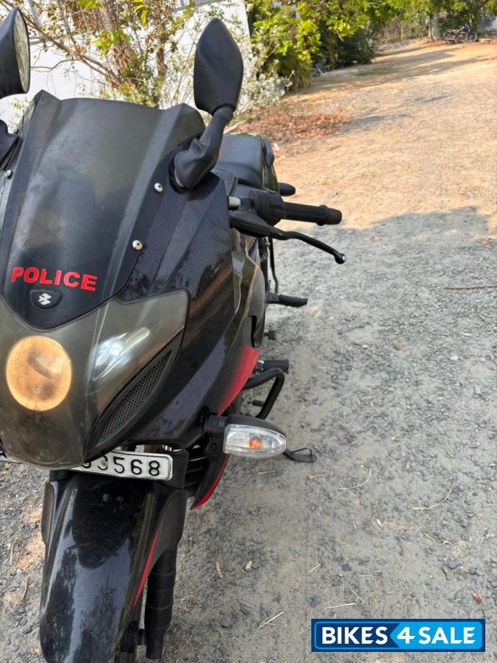 Red And Black Bajaj Pulsar 220F