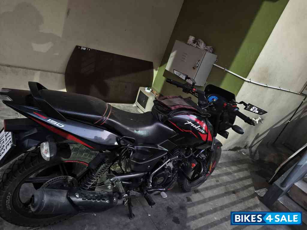 Red Black Bajaj Pulsar 150