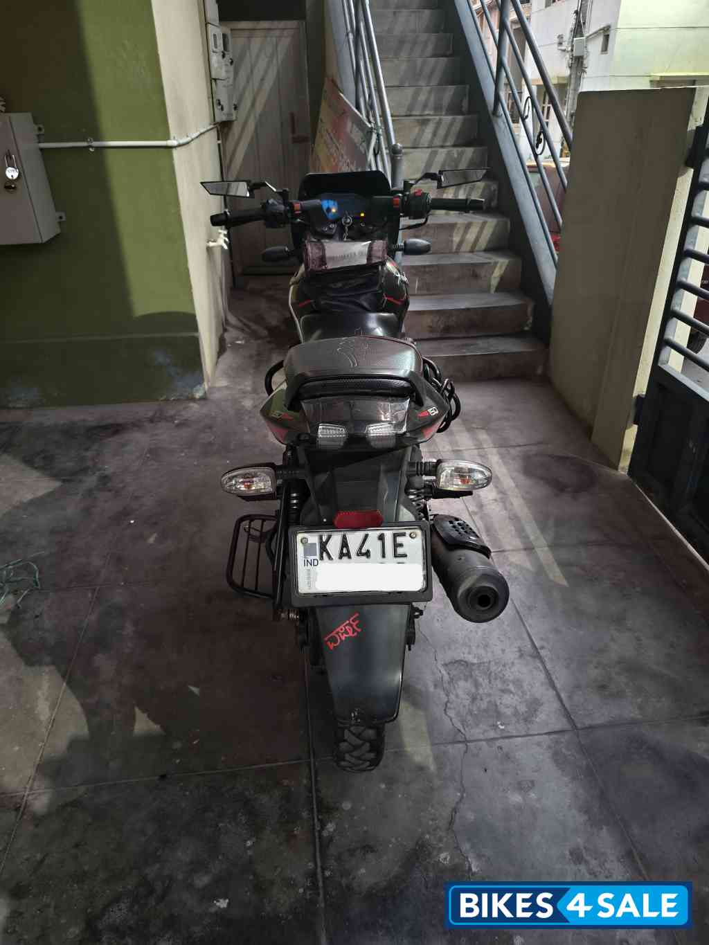 Red Black Bajaj Pulsar 150