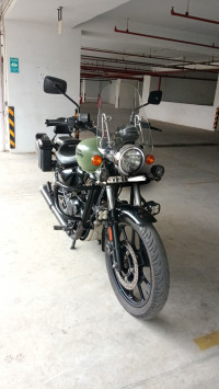 Matt Green Royal Enfield Meteor 350 Stellar