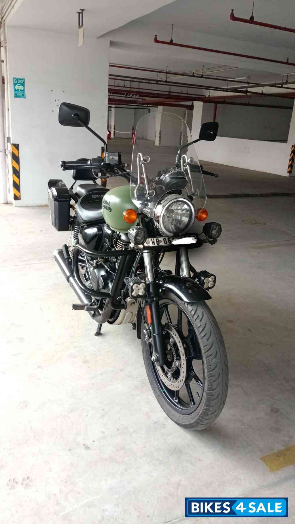 Matt Green Royal Enfield Meteor 350 Stellar