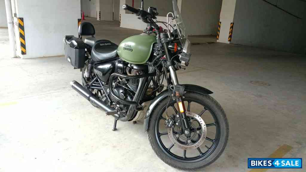 Matt Green Royal Enfield Meteor 350 Stellar