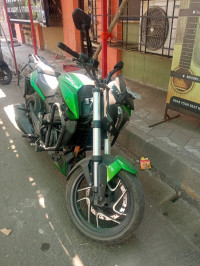 Green Bajaj Dominar 400 ABS BS6