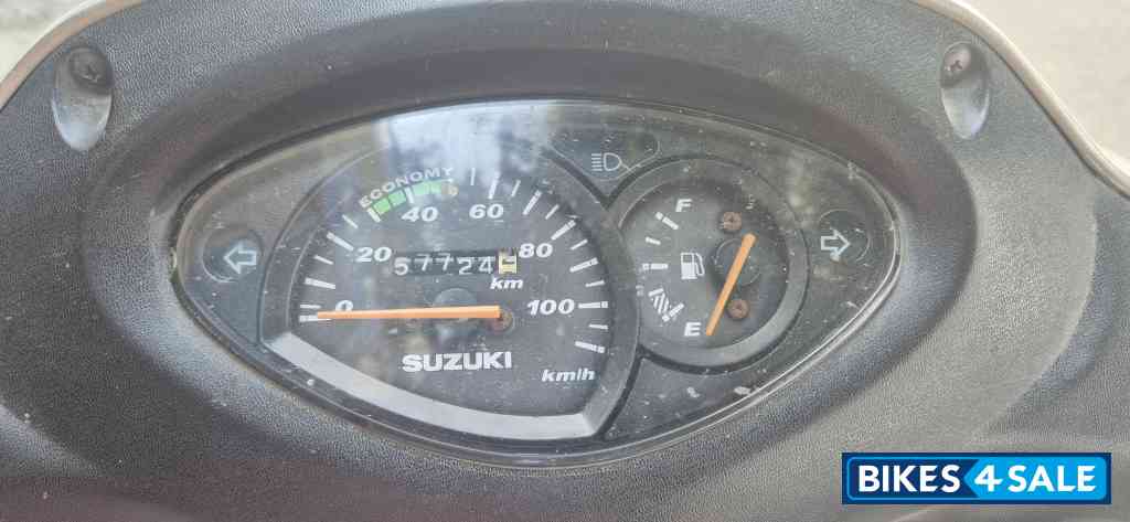 Silver Suzuki Access 125