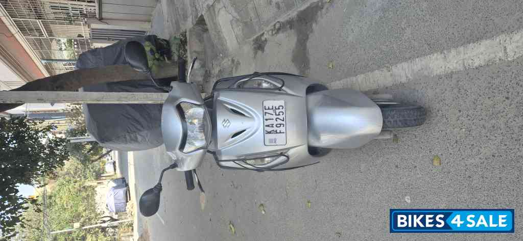 Silver Suzuki Access 125