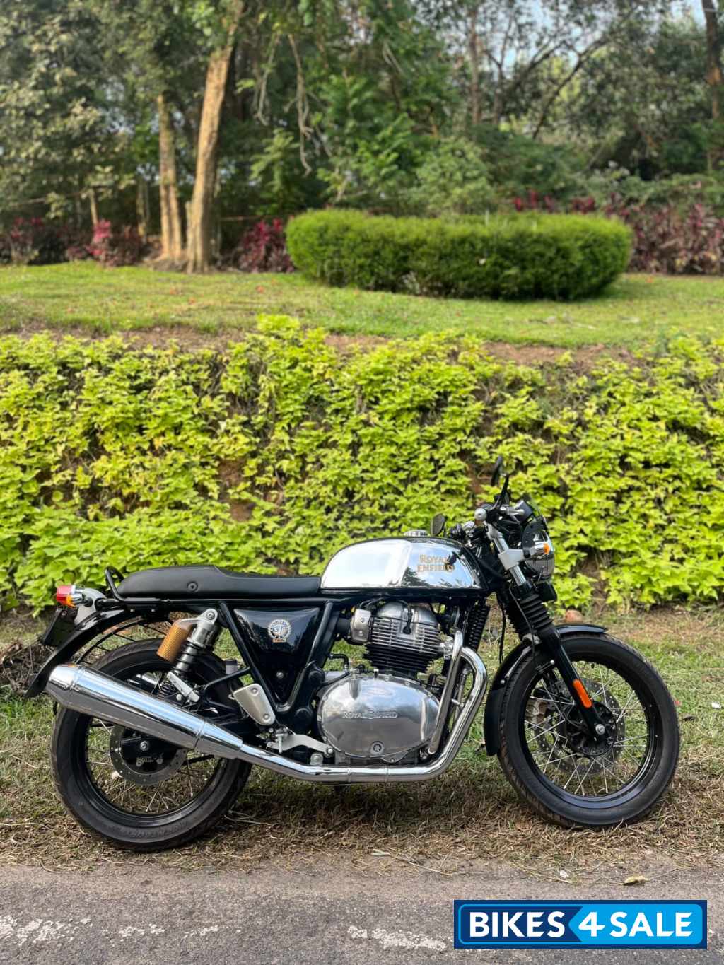 Mr Clean (chrome Royal Enfield Continental GT 650