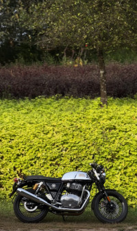 Mr Clean (chrome Royal Enfield Continental GT 650