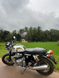 Mr Clean (chrome Royal Enfield Continental GT 650