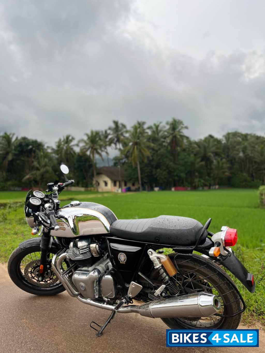 Mr Clean (chrome Royal Enfield Continental GT 650
