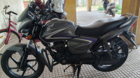 Grey Honda CB Shine