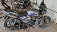 Grey Honda CB Shine