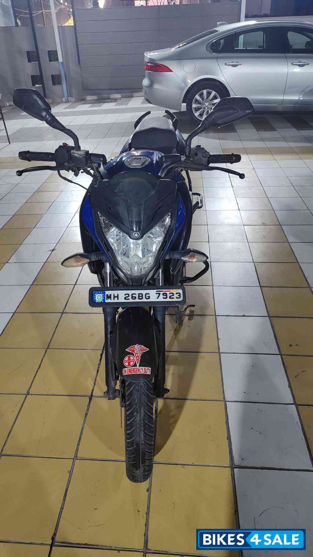 Blue Black Bajaj Pulsar NS 160