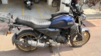 Matt Blue Yamaha FZ-X